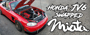 Honda JV6 swapped Miata