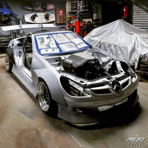 Hemi Mercedes SLK Drift Build