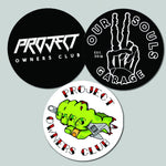 Triple Sticker Pack - Project Owners Club