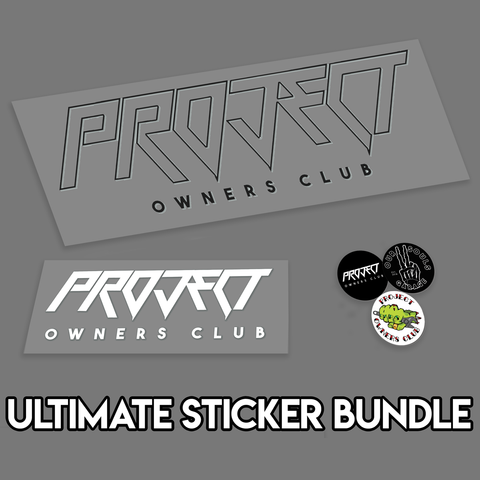 Project Owners Club Ultimate Sticker Bundle! - Project Owners Club