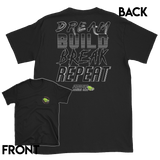 'Dream, Build, Break, Repeat' - T-Shirt - Project Owners Club
