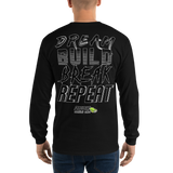 'Dream, Build, Break, Repeat' - Long Sleeve - Project Owners Club