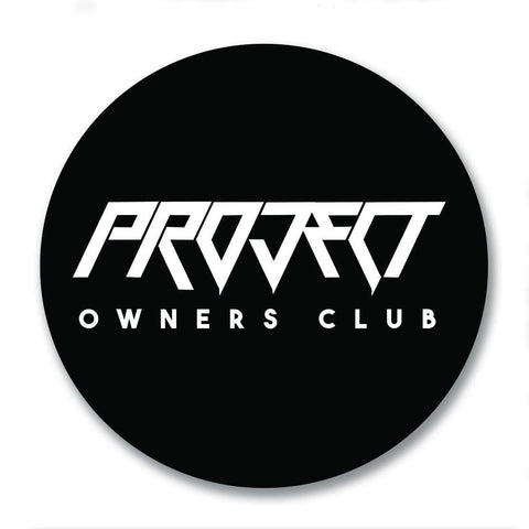 Project Owners Club Badge 80mm Vinyl Sticker - Project Owners Club